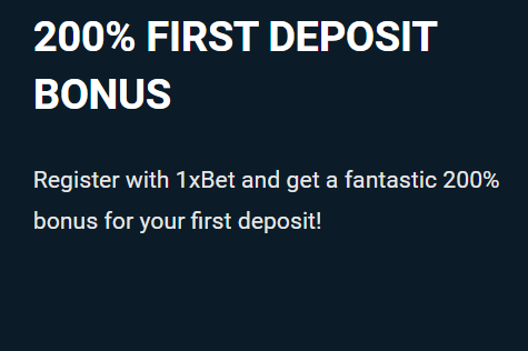 1xbet bonus