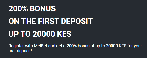 Melbet welcome bonus