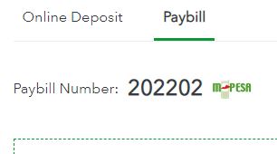 Sportybet paybill number