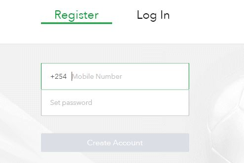 sign up page Sportybet