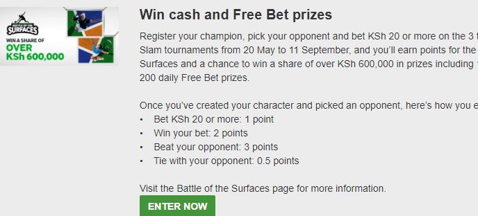 Betway free bets
