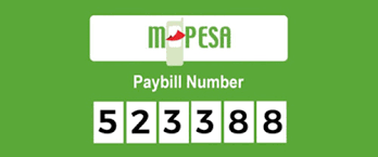 Mpesa paybill number