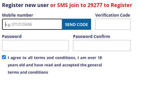Betsafi registration
