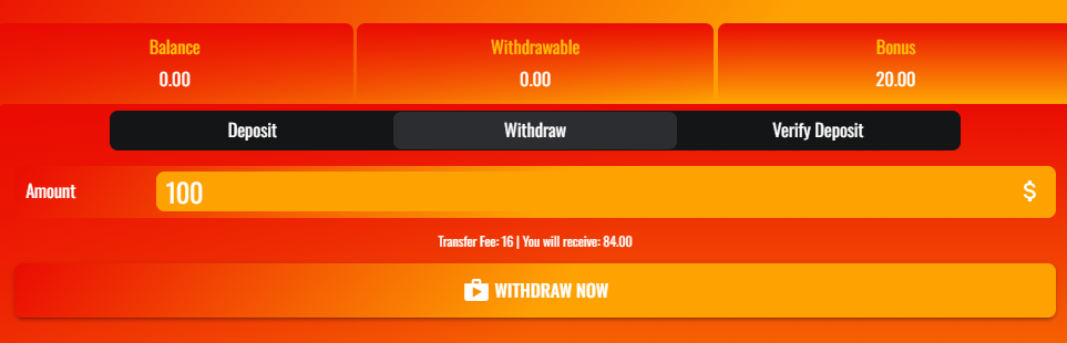withdraw